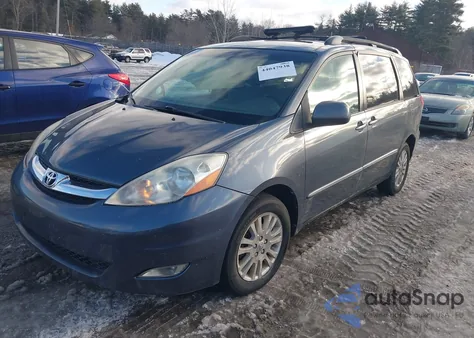 2008 Toyota Sienna Limited from USA, damaged, VIN 5TDBK22C08S010798